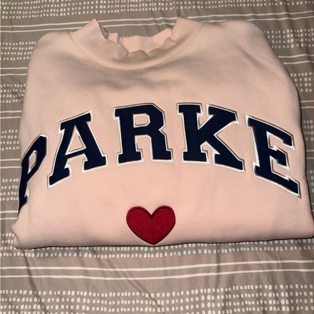 PARKE Heart Varsity Mockneck - Picture 2 of 3